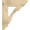 Ekena Millwork Olympic Slat Rough Sawn Bracket w/ Offset Brace, Douglas Fir, 8"W x 26"D x 30"H BKT0806X26X30OLY06RDF - alternate 2